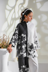 Monochrome - Designer Short Shirt with Matching Trousers